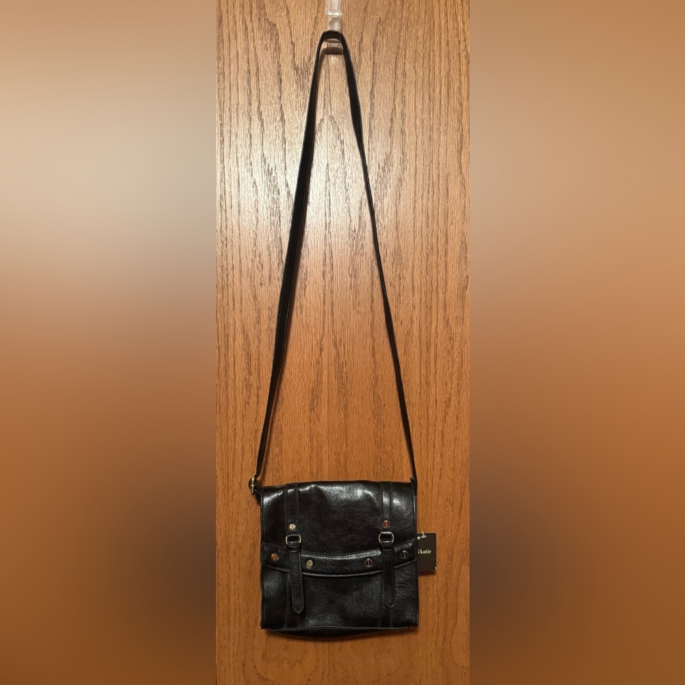 Kelly & Katie Crossbody Faux-Leather Mini Bag NWT